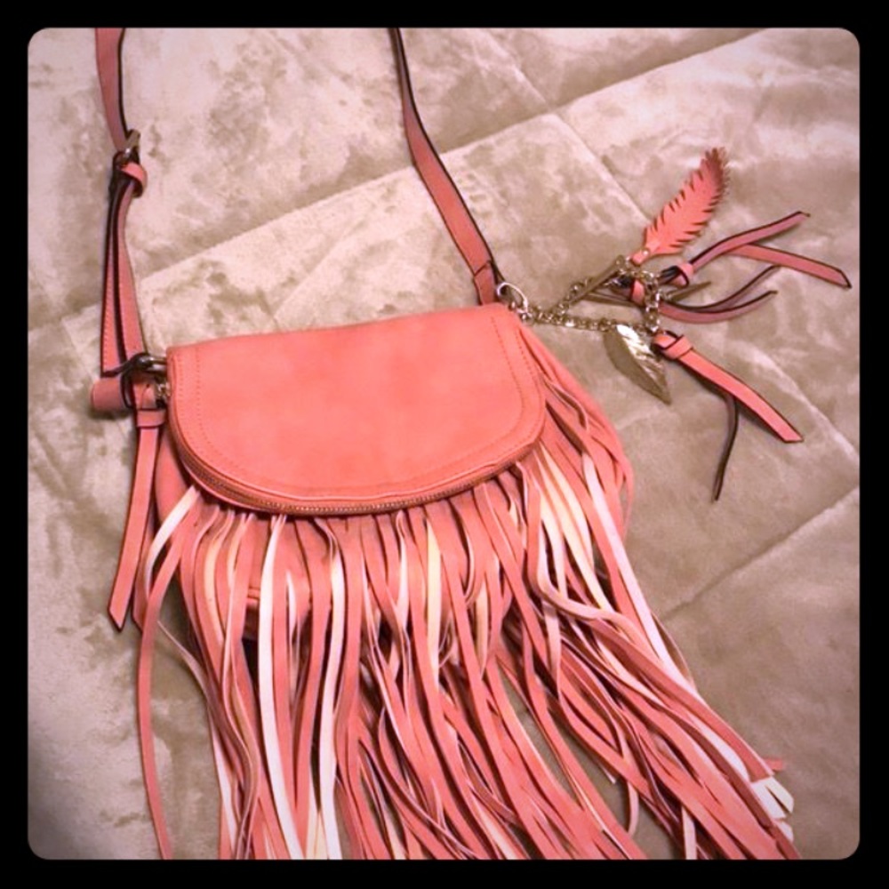 Fringe purse